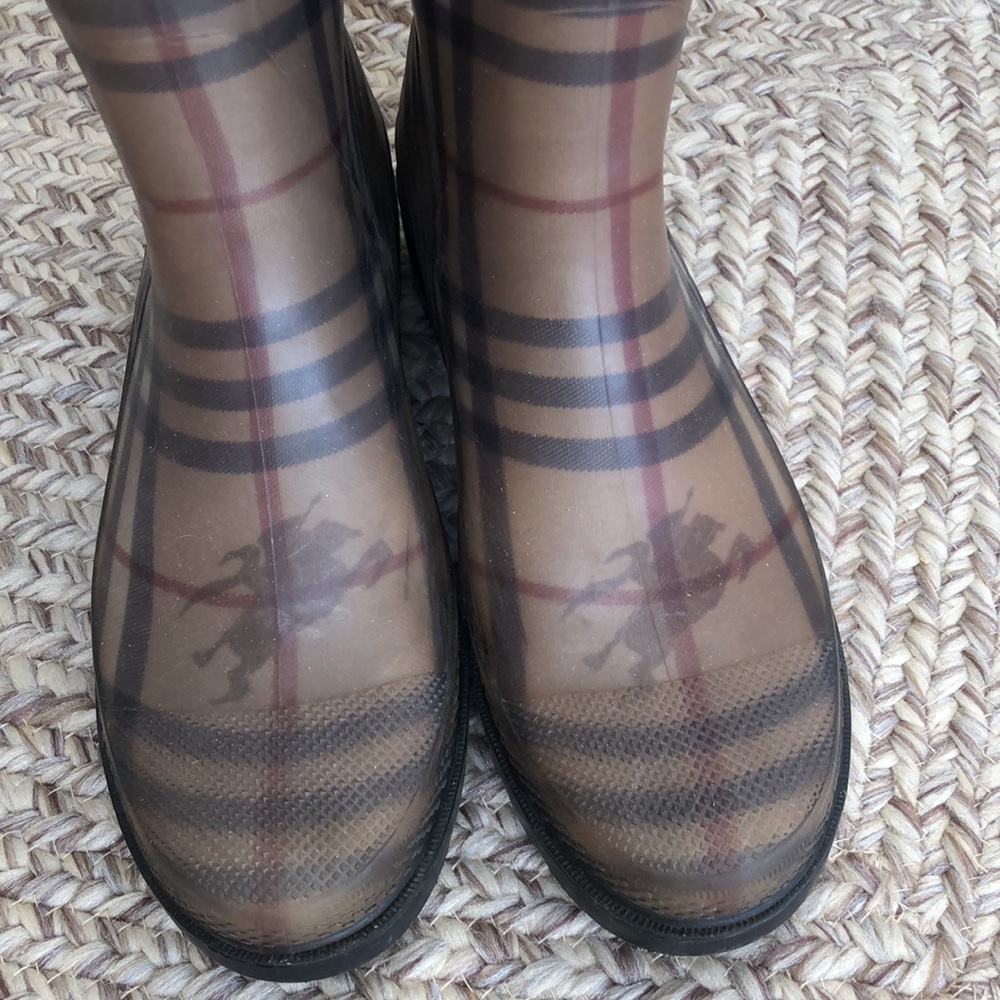 Burberry Rain Boots - Picture 3 of 3